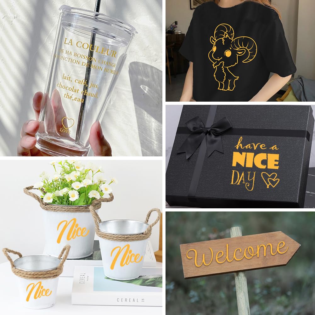 Vinile Permanente Cricut Nero Opaco - Rotolo 1,2m Per Decorazioni - Foto 6