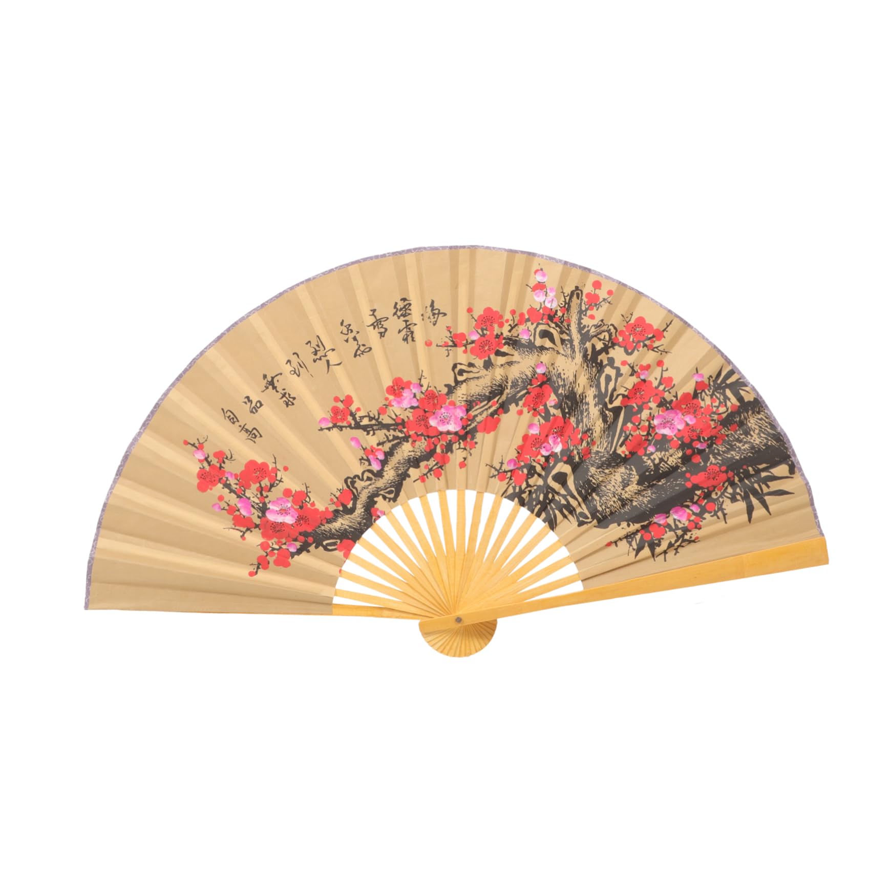 Éventail mural chinois pliant parfait pour sublimer vos photos de mariage et fêtes