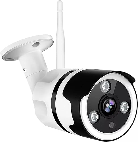 Cámara de seguridad inalámbrica HD 1080P de 180 grados, ojo de pez, cámara IP inteligente WiFi CCTV cámara de seguridad con visión nocturna IR,