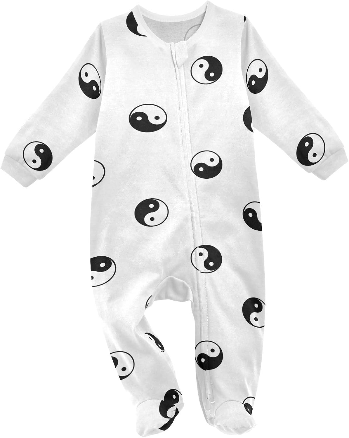 vvfelixl Funny Cows Milk Baby Sleepers For Girl Boys Newborn Baby Play One-Piece Footies For 0-24 Months