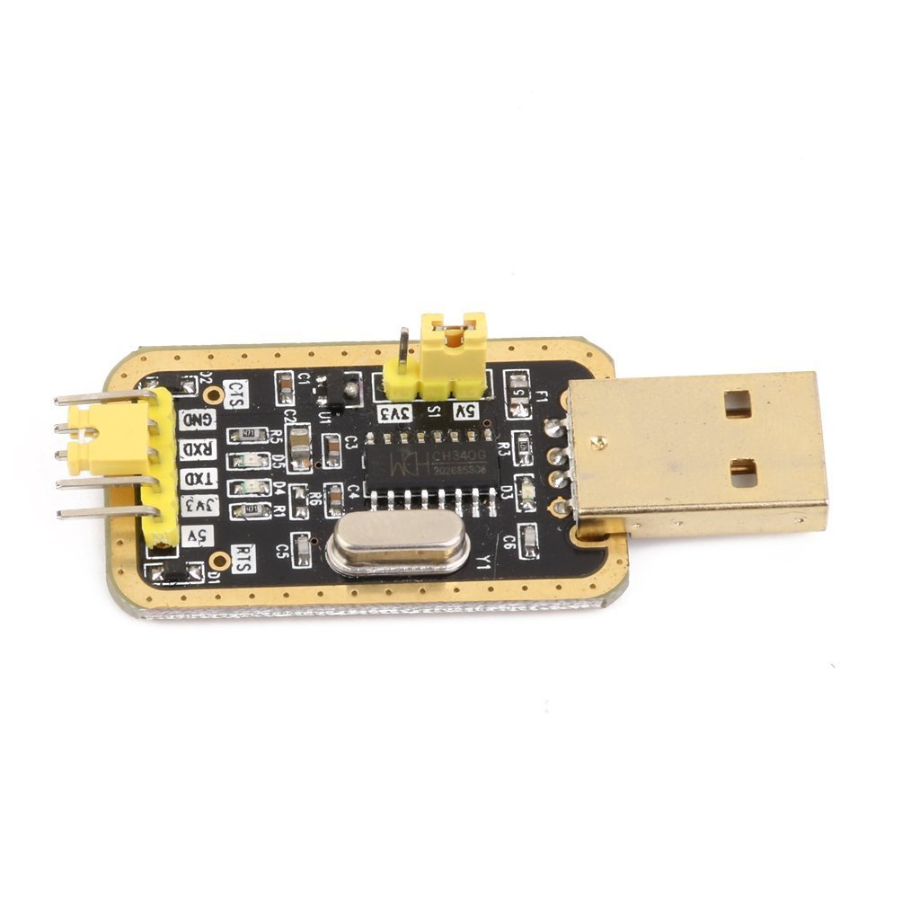 DollaTek 3.3V / 5V USB to TTL converter CH340G UART Serial Adapter Module Golden
