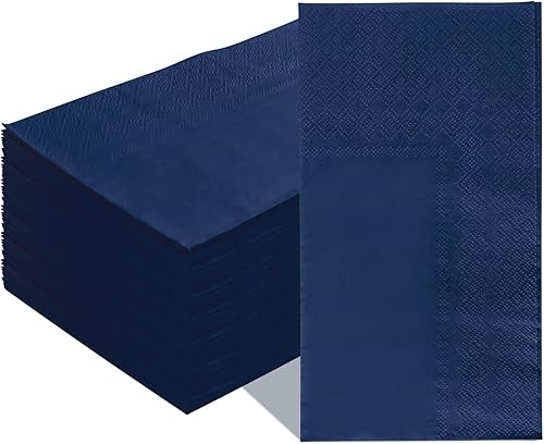 Miniatura 18 de 100 servilletas de 3 capas de color verde salvia de 13 x 15.7 pulgadas, servilletas de baño para invitados, servilletas de postre, toallas de mano