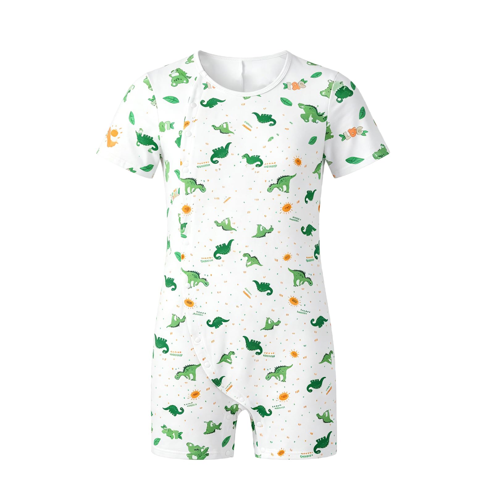 Landofgenie Onesie für Männer One Piece Pyjamas Pyjama mit kurzen Ärmeln Koala Volldruck