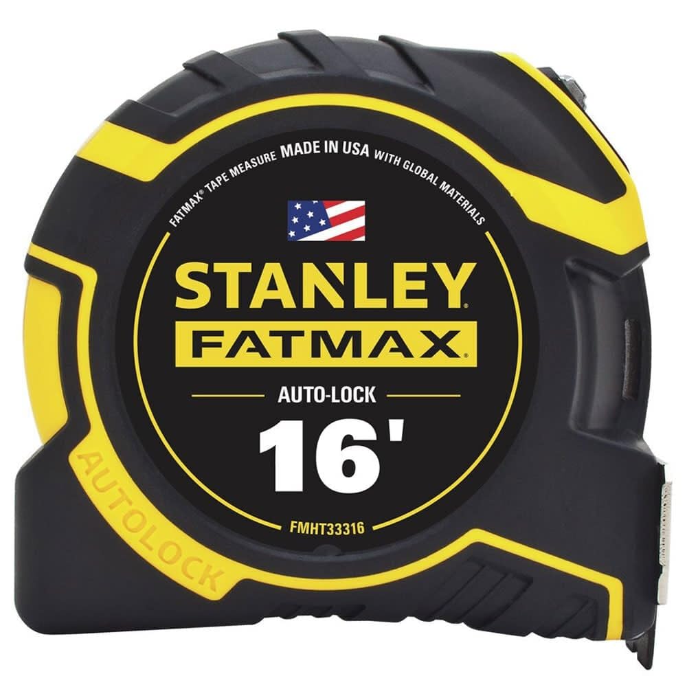 Mètre à ruban autobloquant Stanley FATMAX fini les rubans de mesure cassés