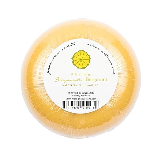 Provence Sante Jabón de barra de baño de bergamota, 7 oz. Provence Sante Jabón de barra de baño de bergamota, 7 oz.