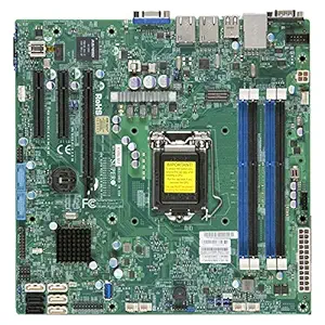 Supermicro X10SLM-F-B LGA1150/ Intel C224 PCH/ DDR3/ SATA3&USB3.0/ V&2GbE/ MicroATX Server Motherboard
