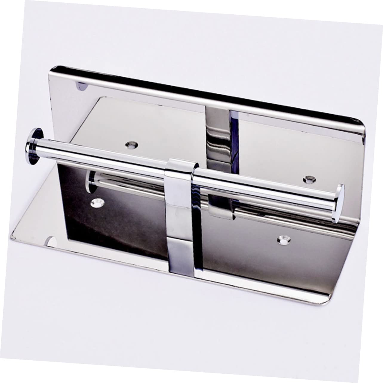 Hemobllo Portarotolo Igienica Da Parete Con Ripiano Realizzato in Materiale Durevole Adatto Per Bagno Hotel e Altri