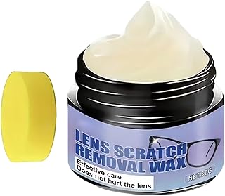 ガラス傷除去剤 - 30g 携帯用 反射防止除去剤 - レンズ用 ペースト,サングラス・カメラ・スクリーン・車両・運転・ロードトリップ・ゴルフ・オフィス・学校・旅行・誕生日用