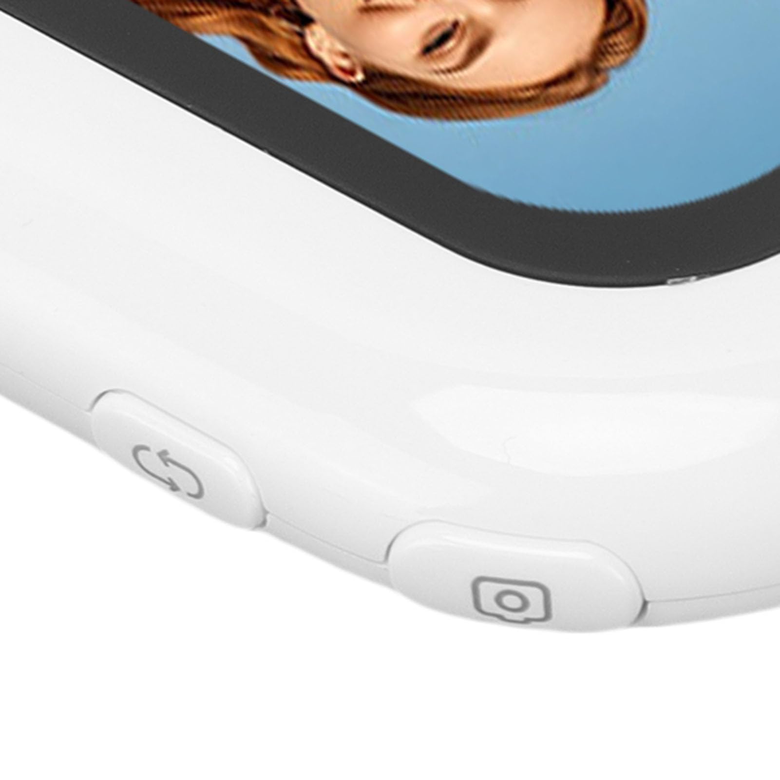 SIXRUN Pantalla Selfie Inalámbrica, Monitor de Cámara Trasera Magnética, Visualización en Tiempo Real para iOS y, Brillo Ajustable y Control Remoto para Fotografía Vlogging