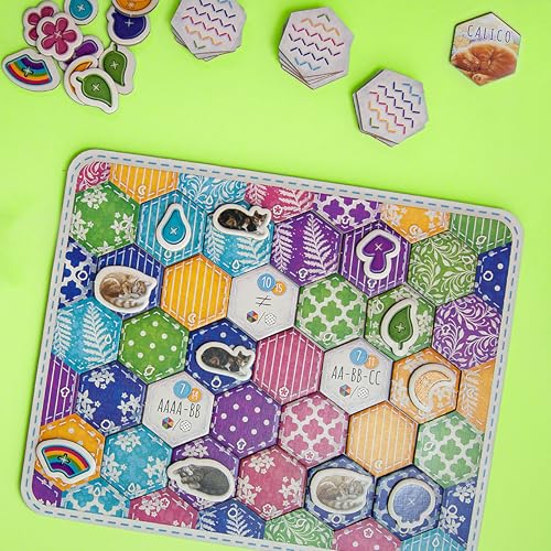 Calico juego de mesa para 1-4 jugadores miniatura 5