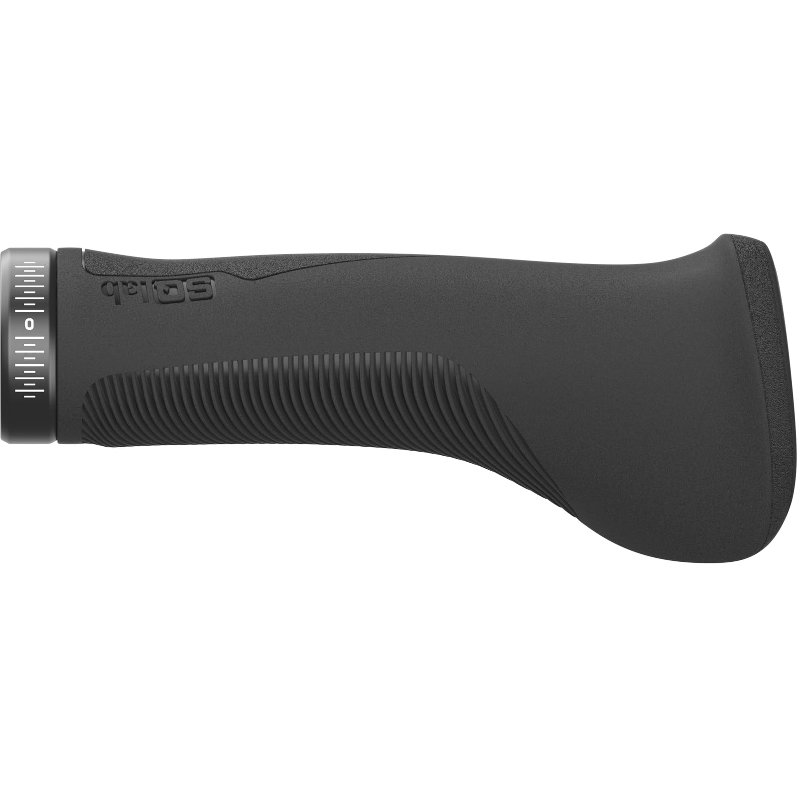 SQlab Fahrrad Griffe 702 2.0, ergonomischer Fahrradgriff, schwarzer Griff fürs Fahrrad, Lenkergriff für Fahrrad in S-L