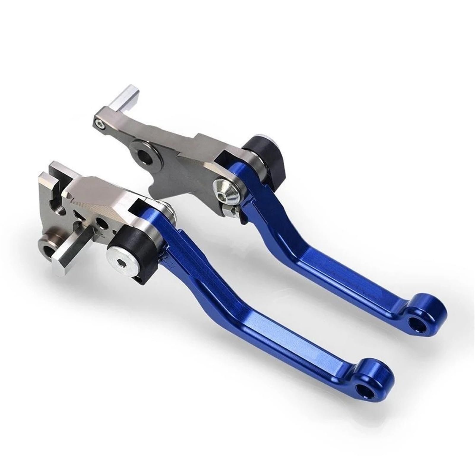 PBSUEM Motorcycle Lever Blades for Kawasaki for KLX230R KLX 230R KLX230 R KLX 230 R 2020 2021 Motorcycle Aluminum Dirt Pit Bike Brakes Handles Lever Brake Clutch Levers(A Pair Blue)