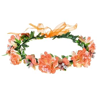 Orange headpiece Clearance