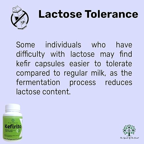 Miniatura 7 de Kéfir probiótico en 30 cápsulas vegetales, suministro para 30 días, suplemento probiótico Kefiran, 50 mil millones de cultivos activos, sin gluten,