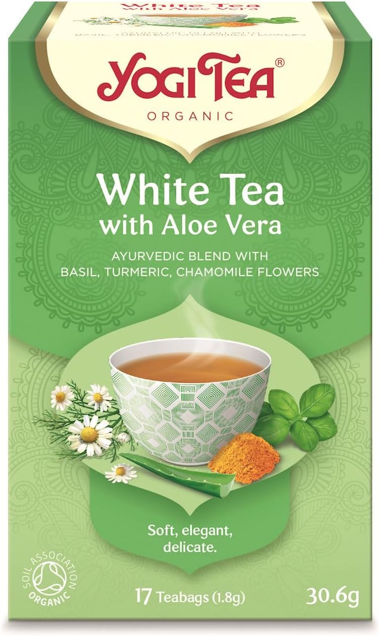White Tea with Aloe Vera 17 Teabags