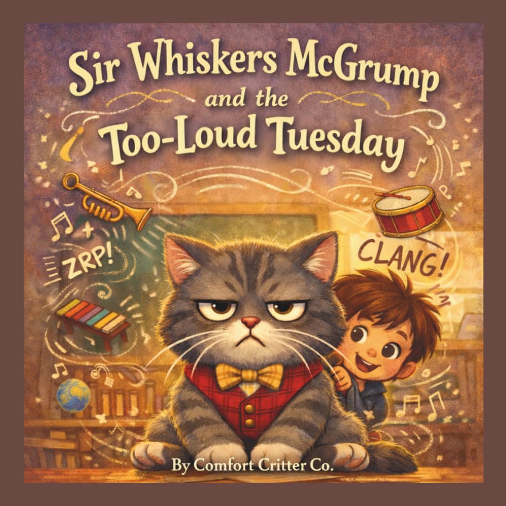 Sir Whiskers McGrump and the Too-Loud Tuesday