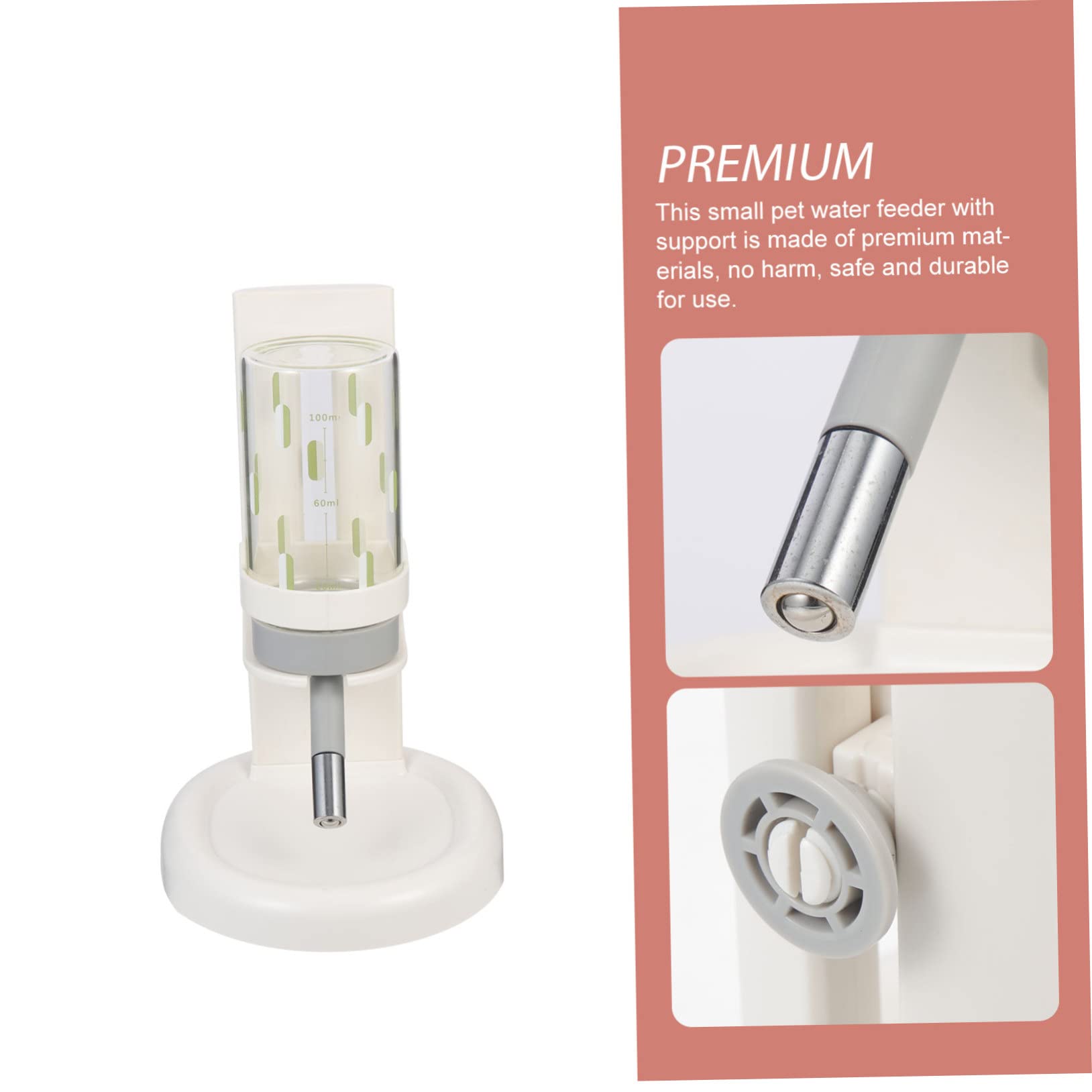 Hamster Wasserspender Mit Verstellbarem Halter Aus Umweltfreundlichem Material Für Kleine Haustiere Wie Kaninchen Und Welpen Automatisch Wassergebend