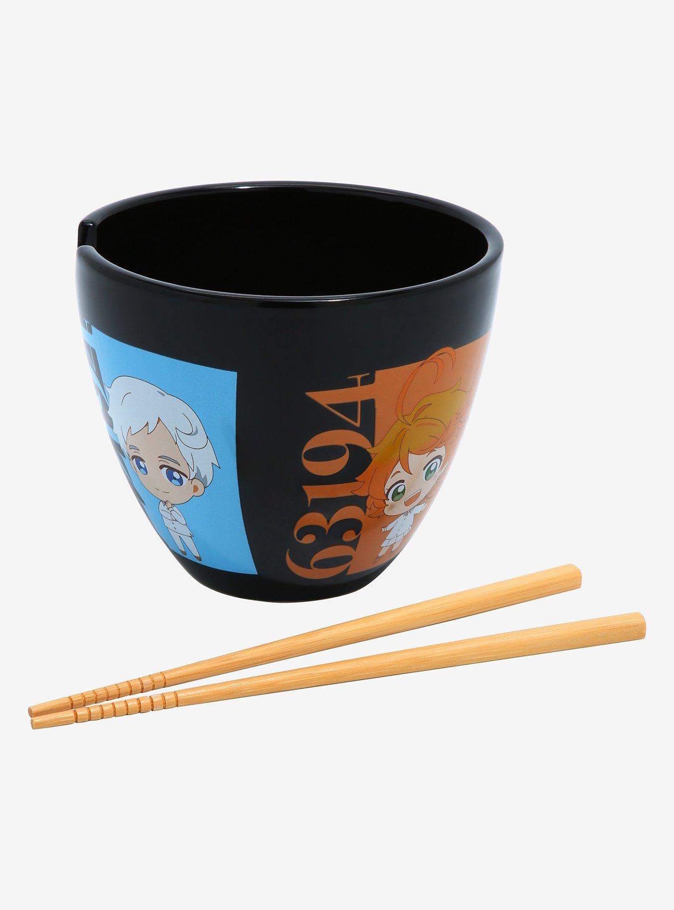 Amazon | 約束のネバーランド ちびキャラクターズ 箸付ラーメン丼