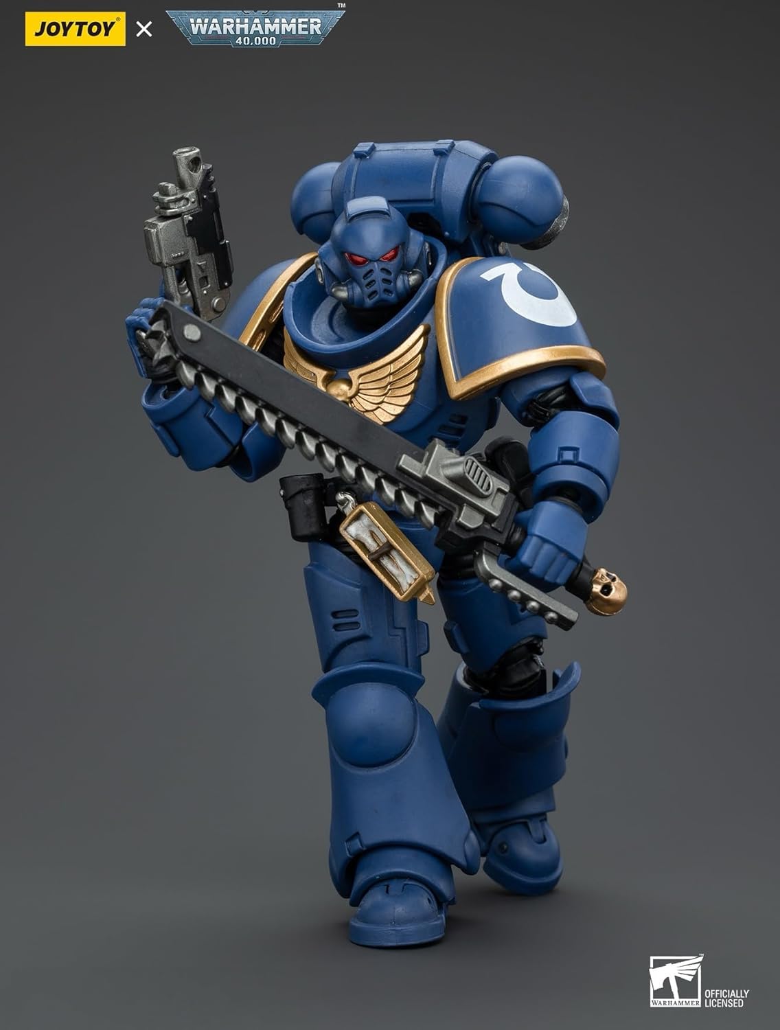 JOYTOY Warhammer 40,000 1:18 Ultramarines Intercessors Collection Model Birthday Gifts