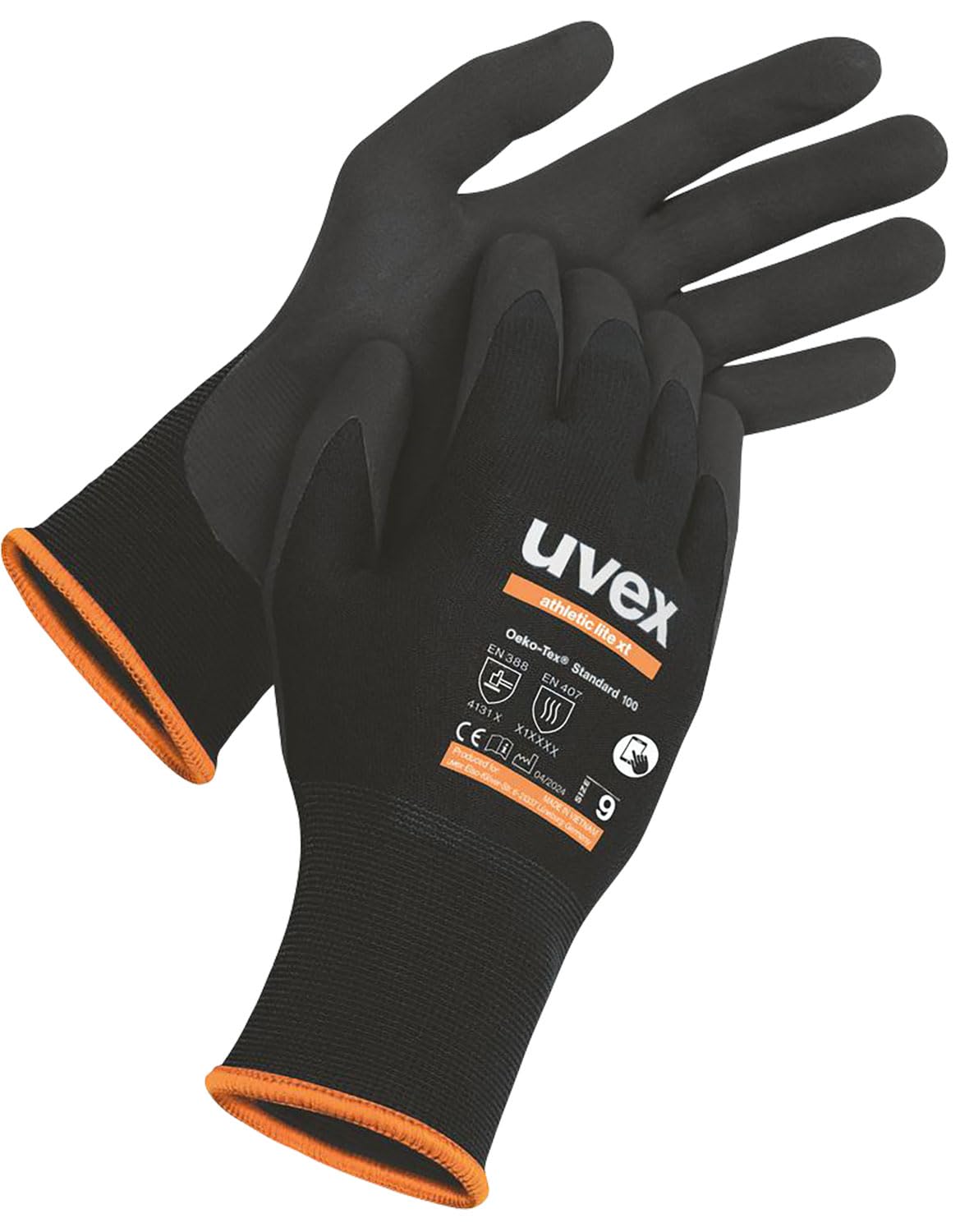 Uvex Athletic Lite XT 60026 Protective Gloves (10, 9)