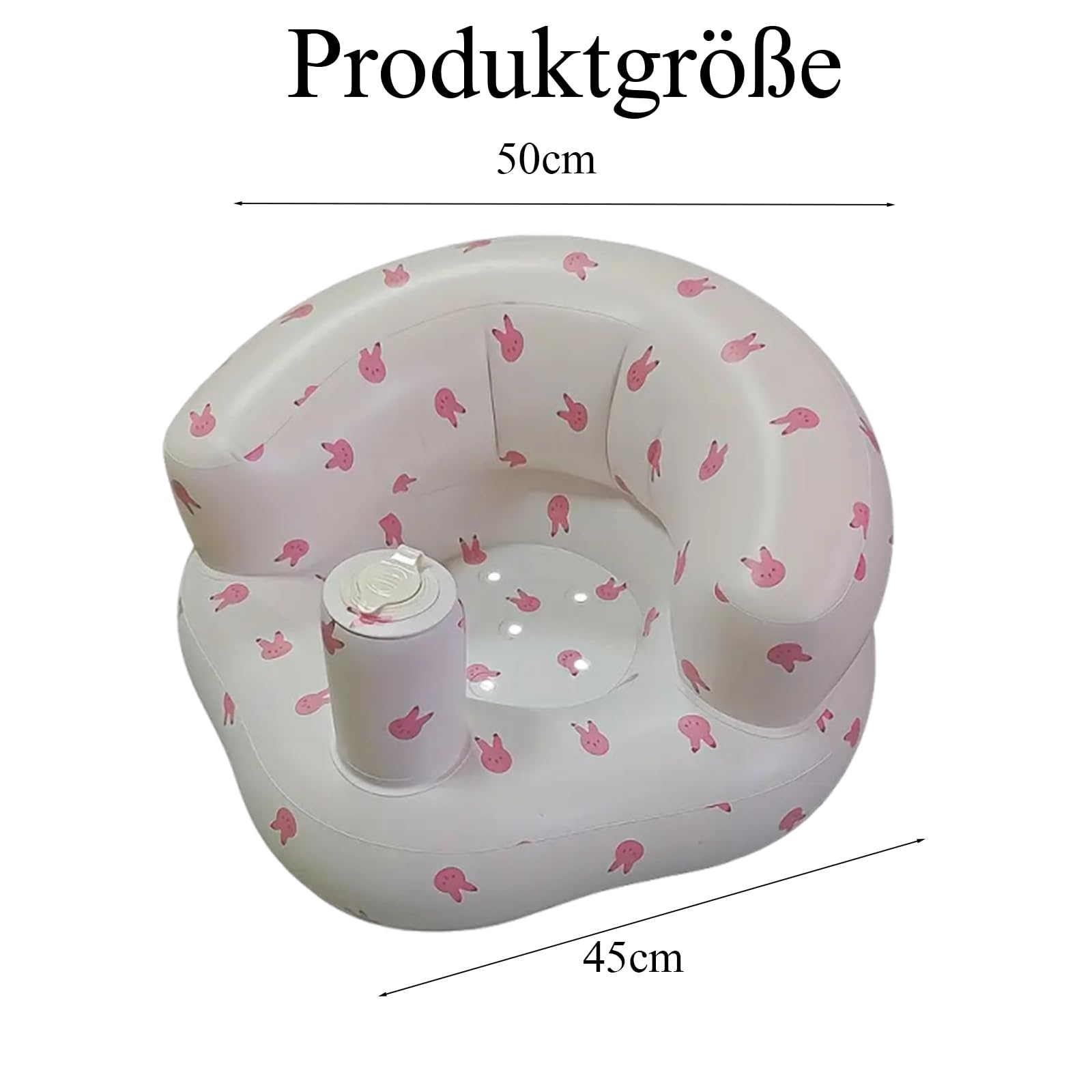 Supporto per la seduta del bambino, gonfiabile, per bambini, per l'apprendimento della seduta, per il pavimento, leggero e portatile, per la schiena del bambino, per l'apprendimento della seduta, per
