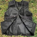 Folpus Hundetrainingsweste für Handler Langlebig mit Taschen Mantel Hundeführer Trainerweste Haustiertrainerjacke für Agility Hunde Im Freien Reisen, Schwarz, XL