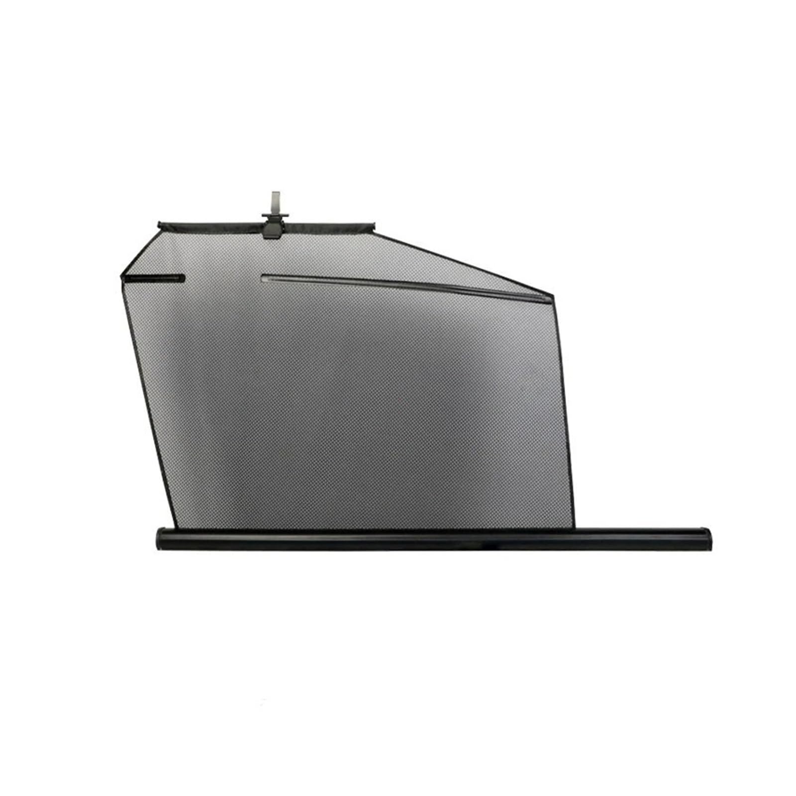 Parasol Ventana Coche Parasol Retráctil para Ventana Lateral Coche Aislamiento Térmico Verano Cortina Protección Enrollable Automática Sol Universal(Izquierda)
