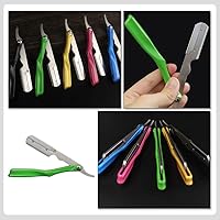 Vista 2 de Barber Razor Holder Mens Hair Blade Straight Razor Stand Professional Shaving Supply