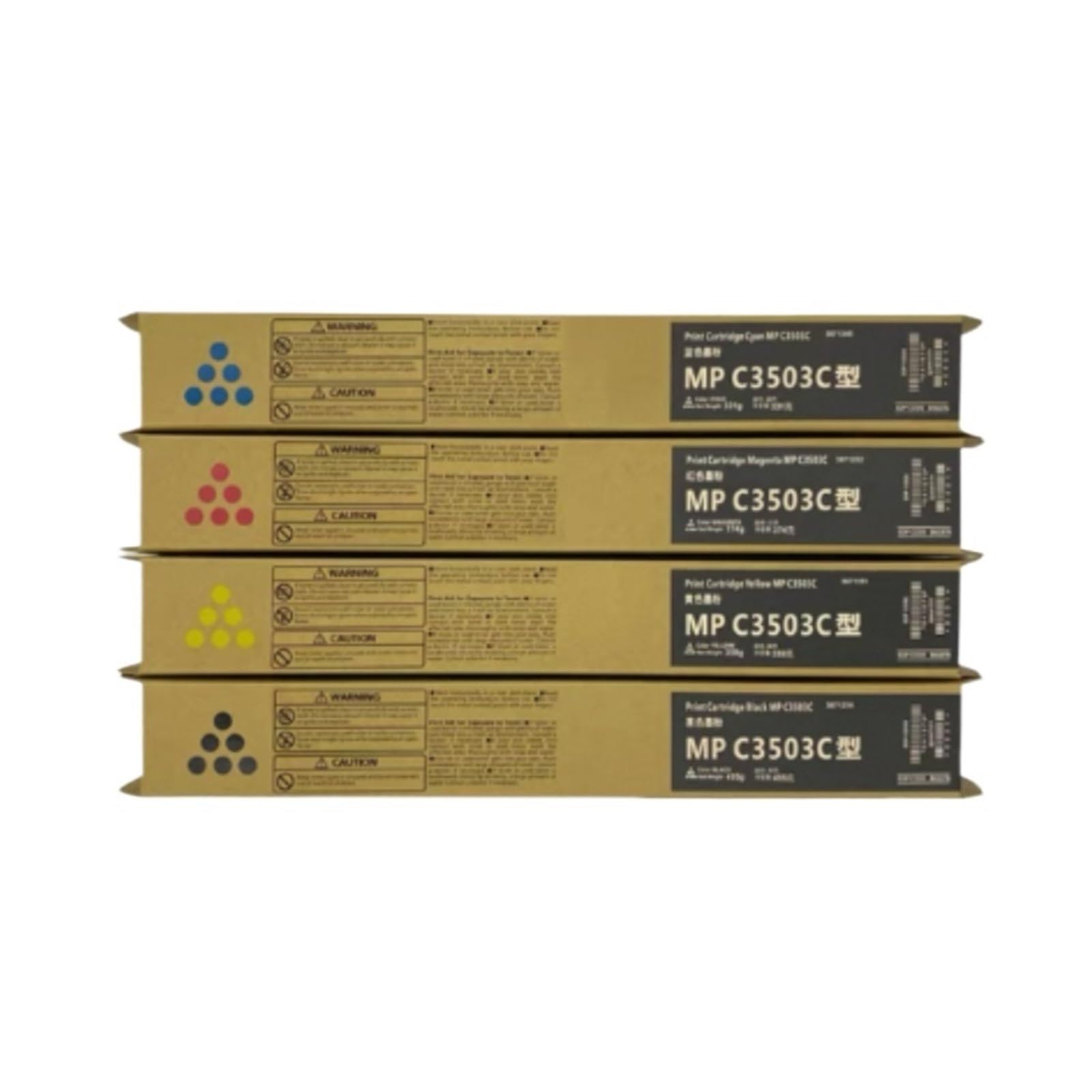 1PCS For Ricoh MPC3003 MPC3004 MPC3503 MPC3504 Cartuccia Toner(BK)