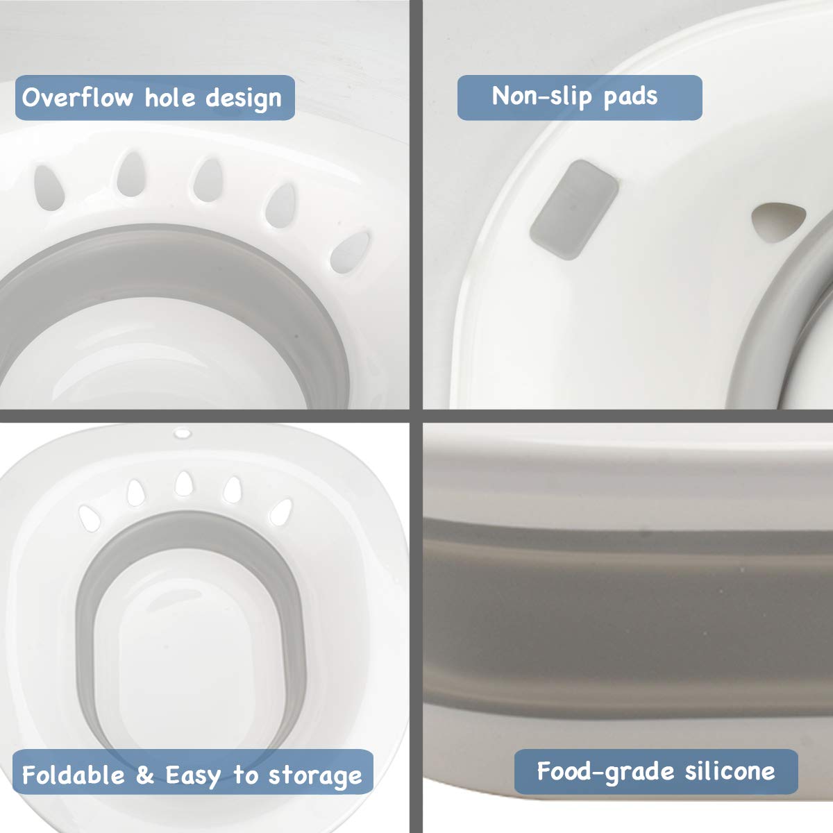 Tovee Foldable Sitz Bath for Toilet,Seat Sitz Bath Basin for Postpartum