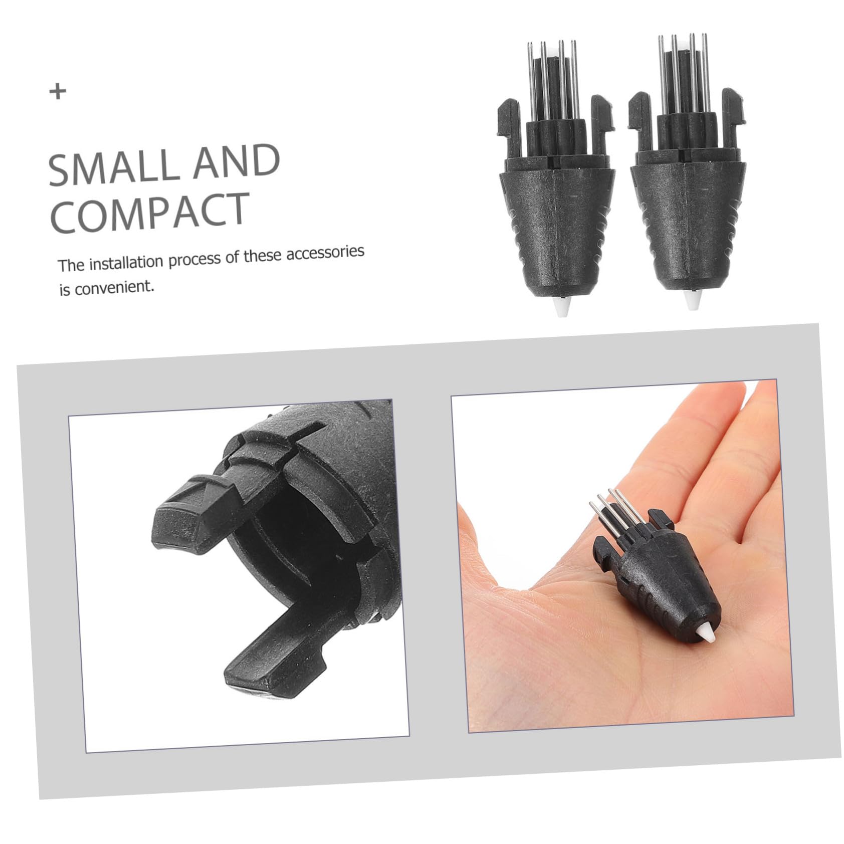 PRETYZOOM 5 Set Testa Della Penna Da Stampa 3d Sostituzione Della Penna Per Stampa 3d Parti Della Penna Per Stampa 3d Ripara Le Testine Delle Penne Per Stampa 3d Teste Di Penna 2 Pezzi * 5