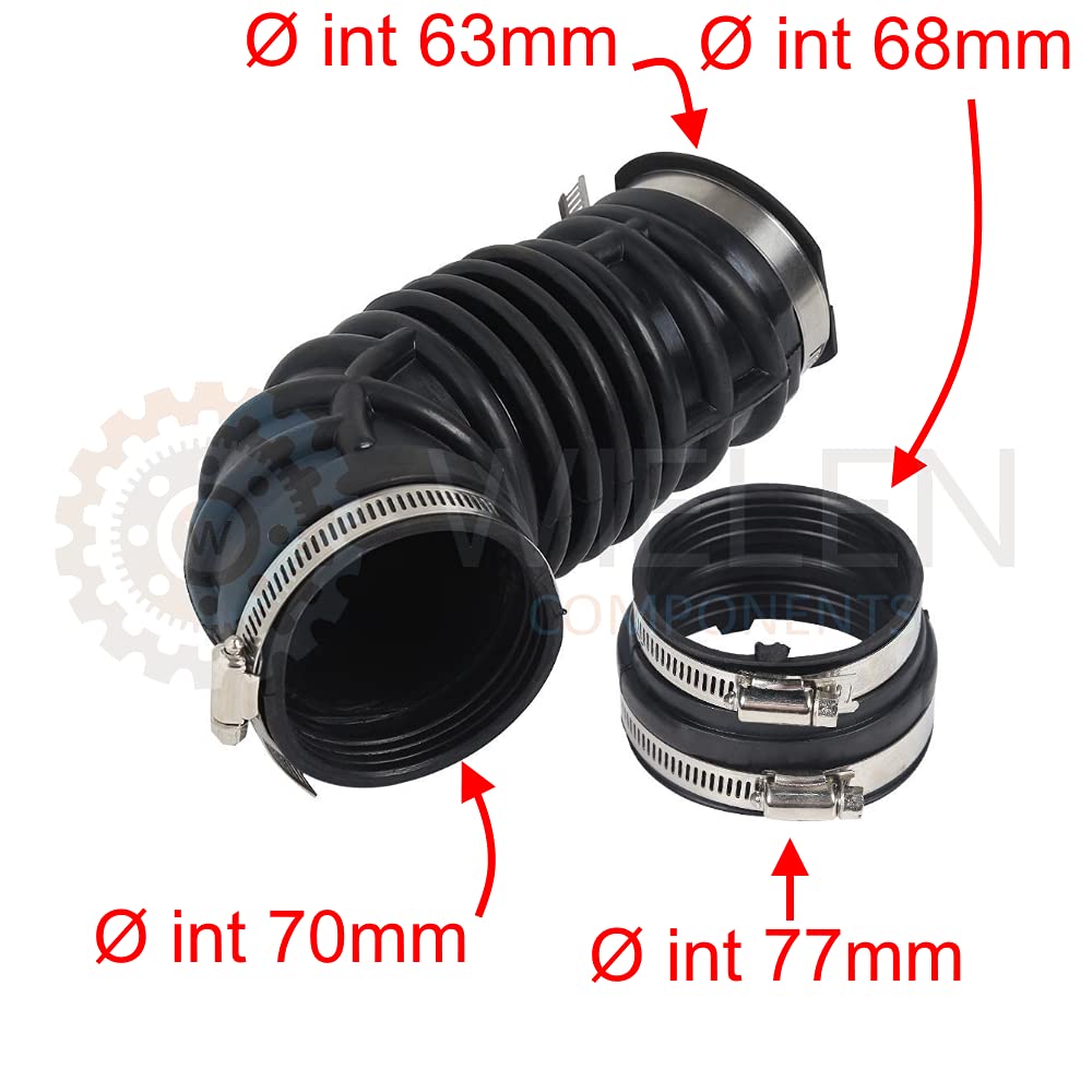 MANICOTTO TUBO ASPIRAZIONE ARIA INTERCOOLER AUDI A3 VW GOLF 5 SEAT LEON
