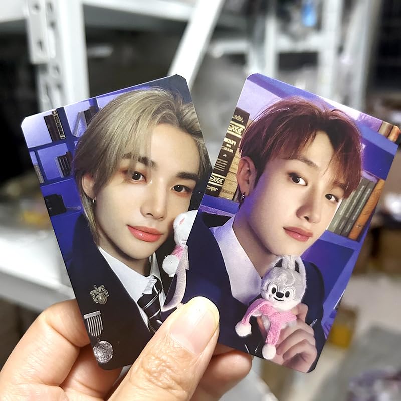 Ariesxin 8Pcs KPOP Stray Kids SKZ'S MAGIC SCHOOL Photocards