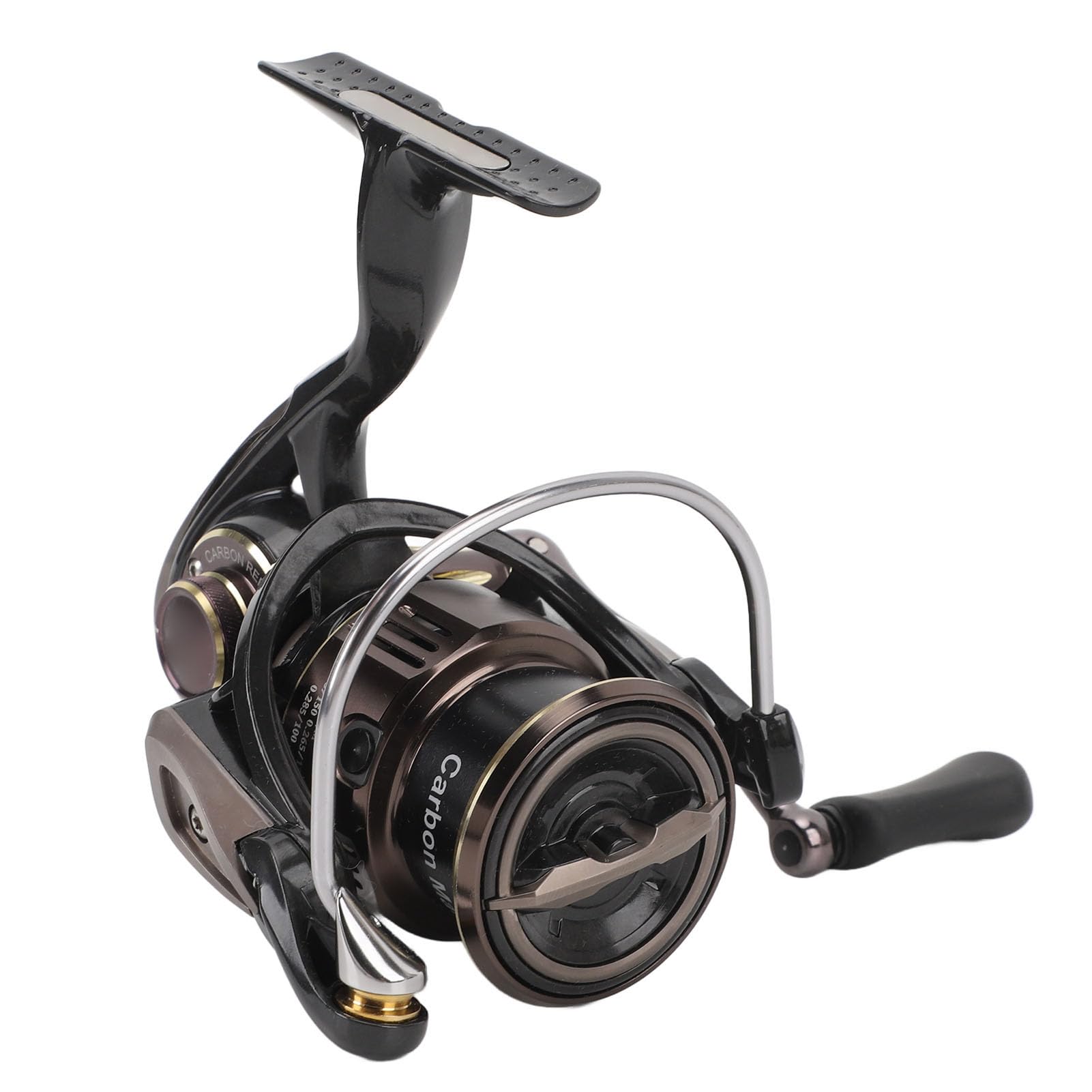Moulinet de pêche rotatif en fibre de carbone avec 11 roulements pour une rotation douce et une performance puissante, pour les lacs de rivières d'eau douce et d'eau salée