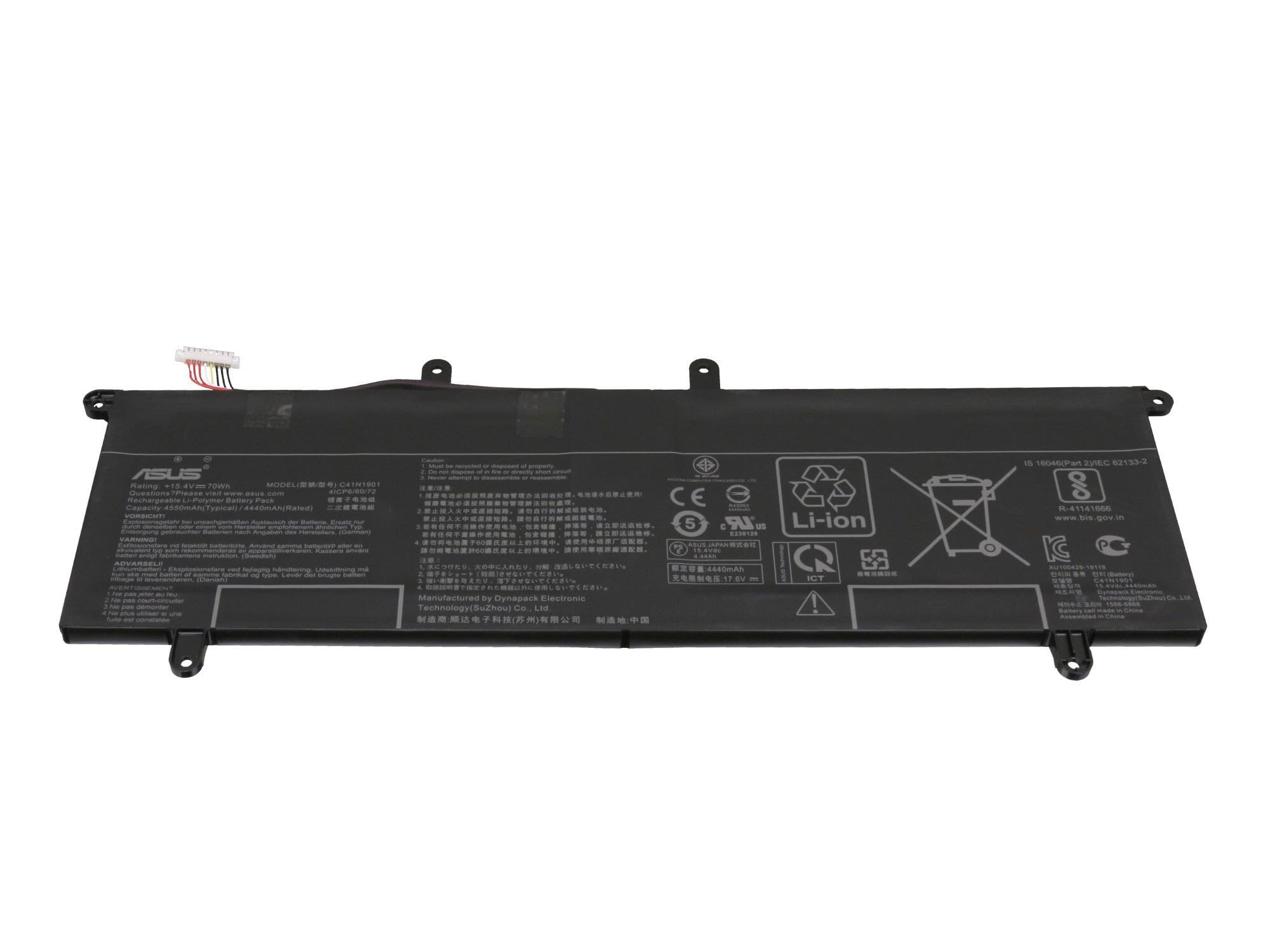 Asus 0B200-03520100 Original Batterie 70Wh