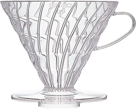 HARIO Hario V60 Transparent Dripper 03 Clear for 1-6 Cups Coffee Hand Drip Made in Japan VDR-03-T