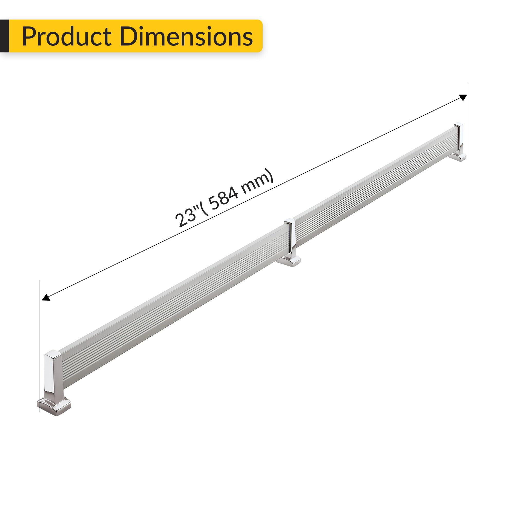 BRIXWELL QHHZ-002 Shoe Fence Set, for Shelving 23