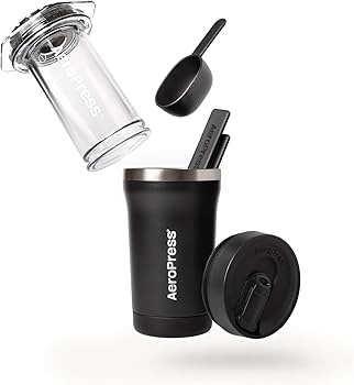 Amazon | AeroPress Go Plus 小型ポータブルコーヒーメーカー 旅行や