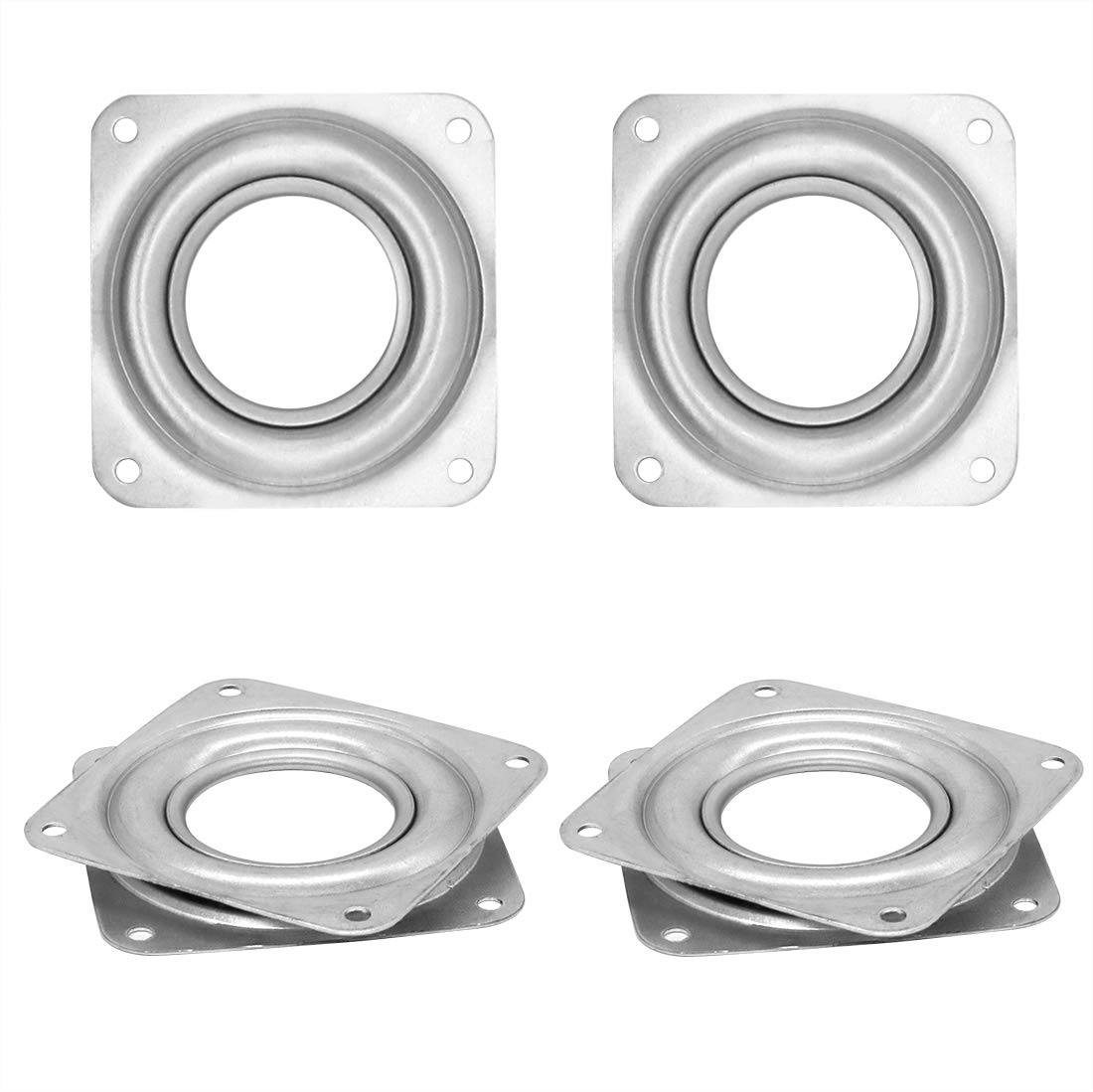 Buy 4 Pack 3 Inch Lazy Susan Square Turntable Bearings DIY Furniture