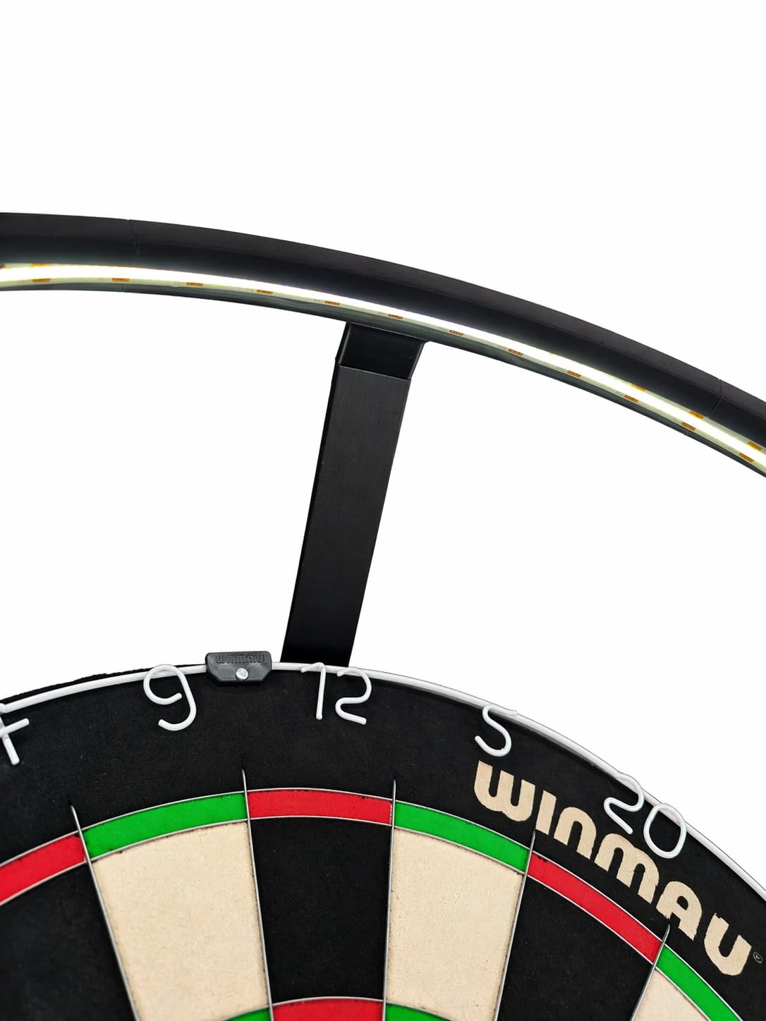 360° Dartscheiben Beleuchtungs Ring – Magnetischer Dart Lichtring (ohne LED)