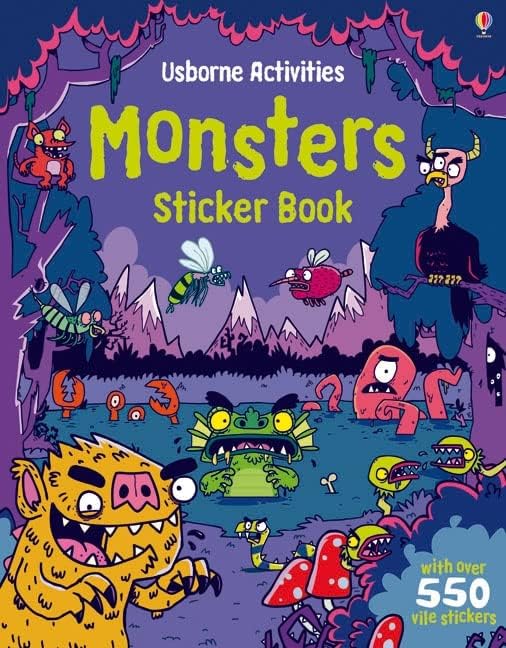 Monsters Sticker Book (Sticker Books)