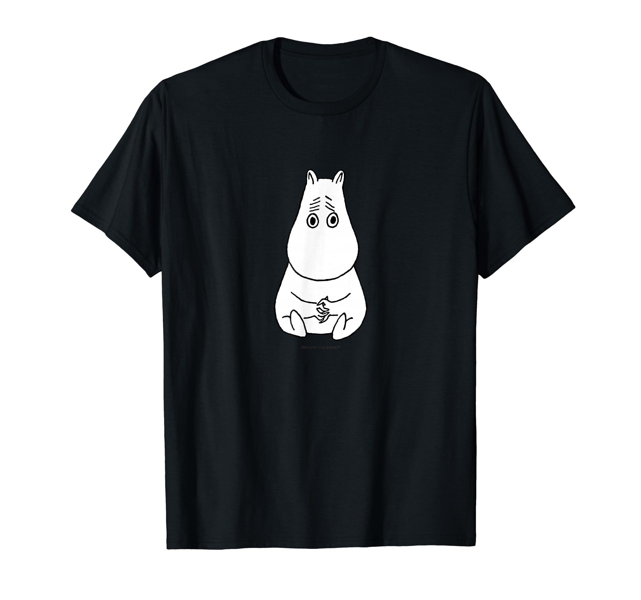 Amazon | ムーミン 困り顔 Tシャツ | Tシャツ・カットソー 通販