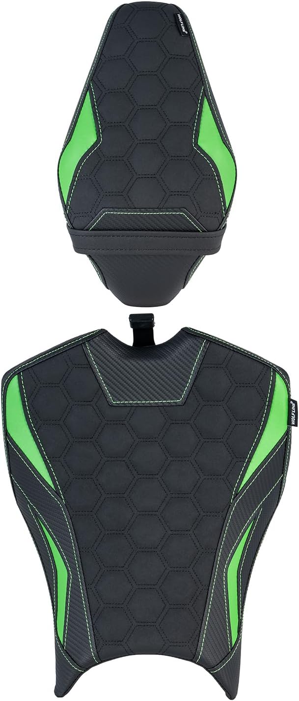 Motorcycle Complete Seat for Z900 Z 900 2025 2026 Front Rider Rear Passenger Saddles Cushion Pad Kit (One Set - GRG)