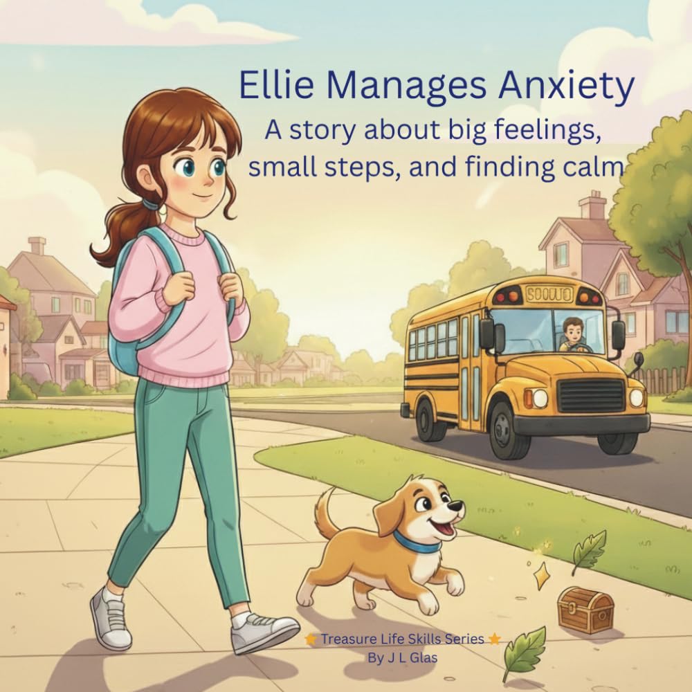 Ellie Manages Anxiety: A story about big feelings, small steps, and finding calm (Treasure Life Skills Series)