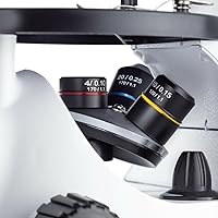 Vista 5 de IQCrew por AmScope 40X-200X Kids Inverted Microscopio compuesto para estudiantes