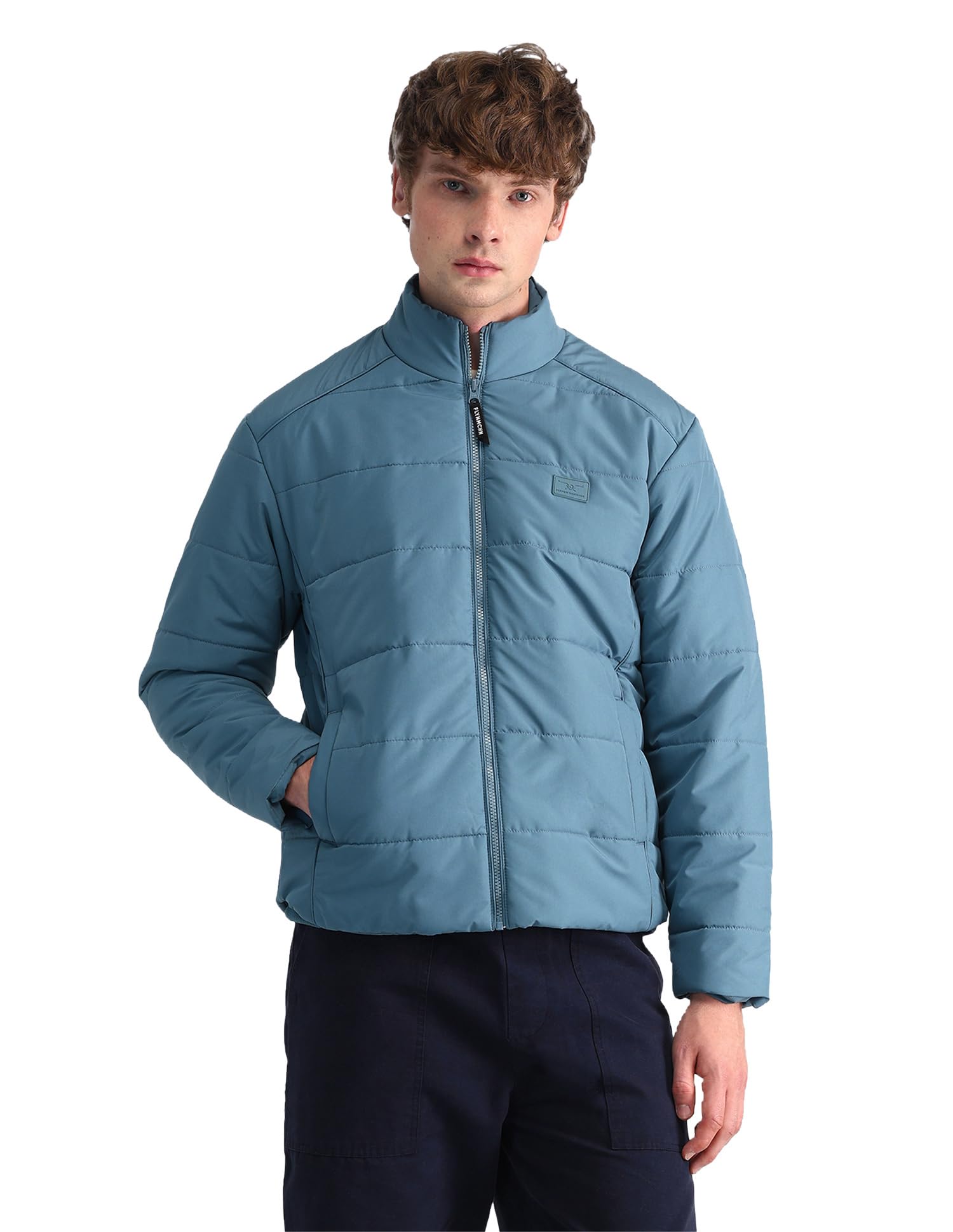 flying machine FMJCK2828 BLUE Mens Jackets-picture-38