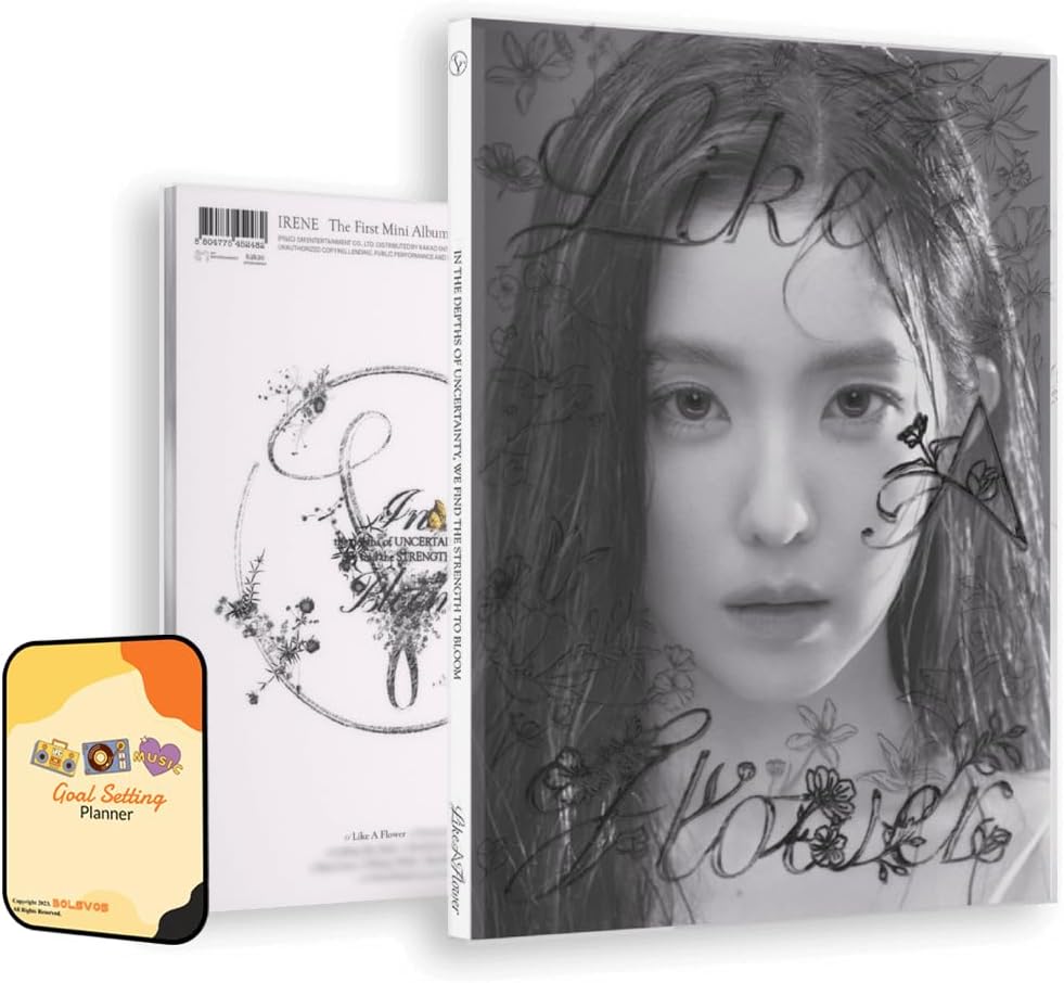 Like A Flower Irene Album [Photo Book Ver.]+Pre Order Benefits+BolsVos K-POP Inspired Freebies (First Mini Album)