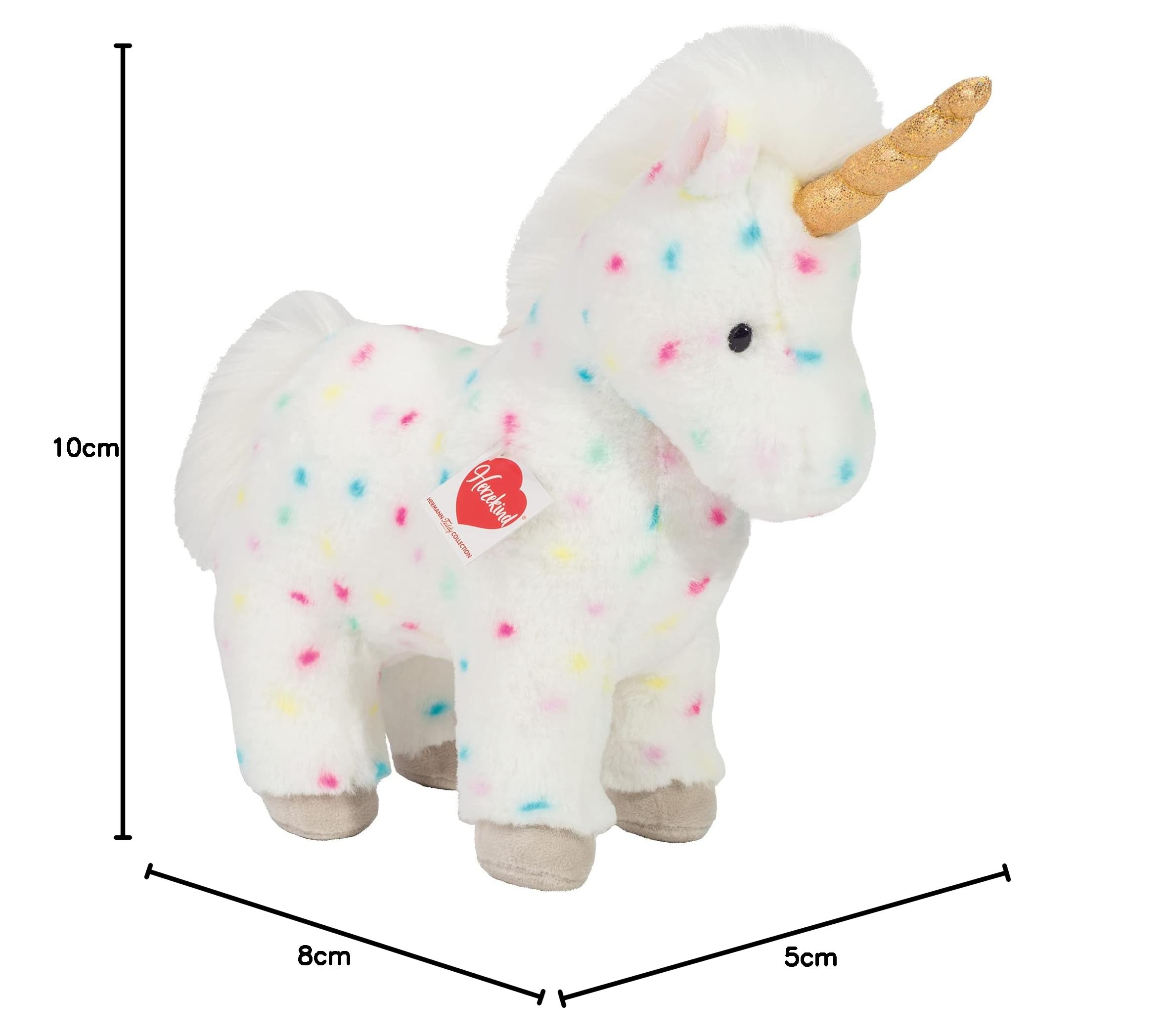Trudi Einhorn 24 Cm – Kuscheliges Stofftier Mit Realistischen Details