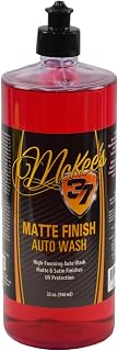 McKee's 37 Matte Finish Auto Wash (High-Foaming for Matte & Satin Finishes - Adds UV Protection | Prevents Water Spots)