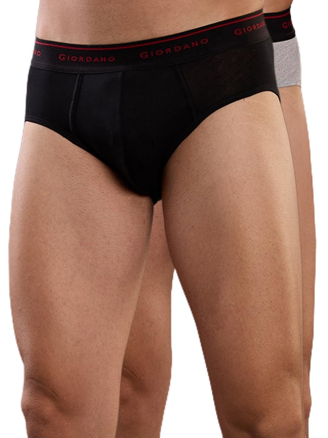 giordano Men’s Cotton Mid-Rise Underwear Briefs – Soft, Breathable, Lightweight, Skin-Friendly – Pack of 2, GMUGBRF301-picture-25